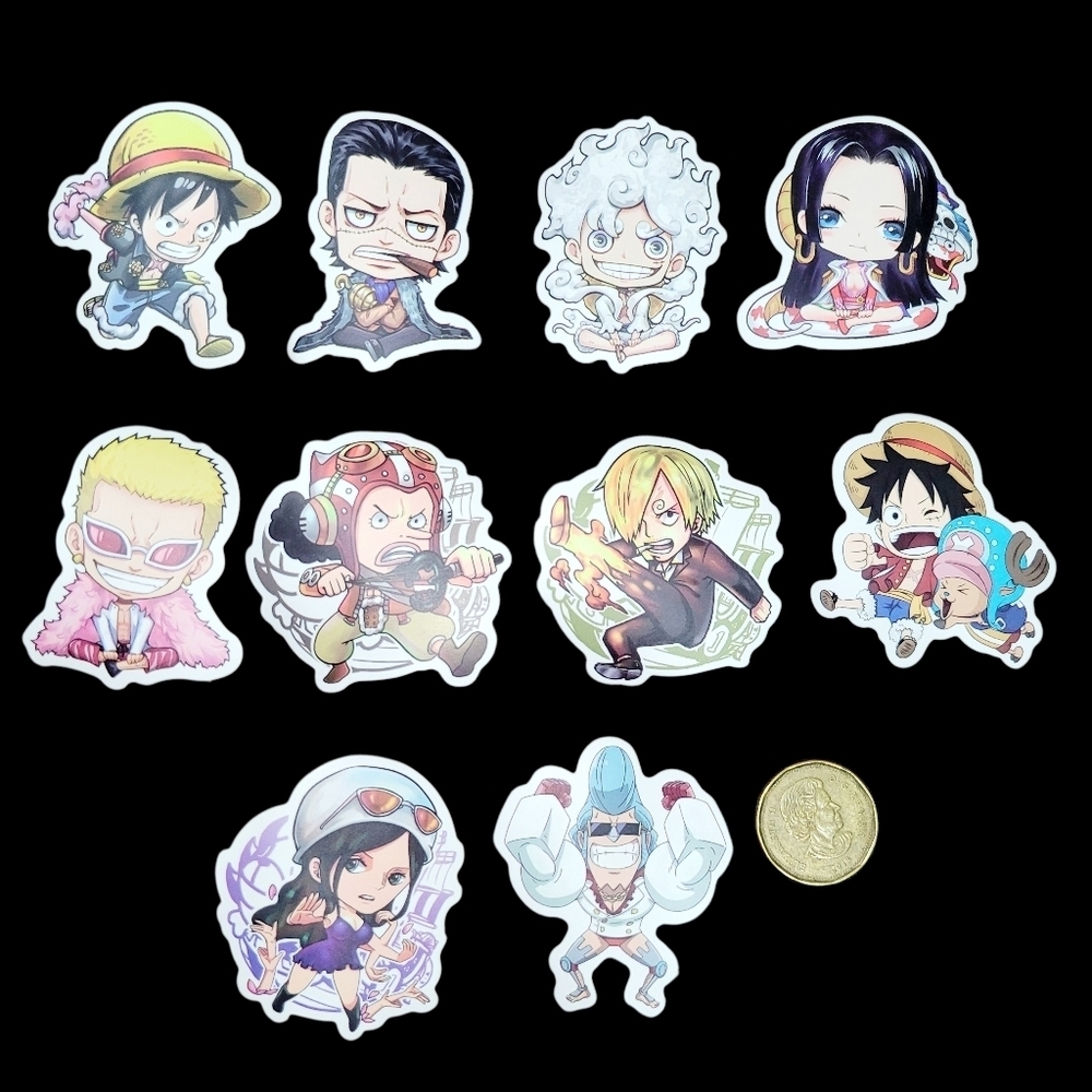 3/$20 10pcs Brand New Waterproof One Piece Stickers #3